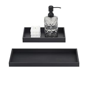 EXELCO Bad Deko Tablett Set (30+20cm)