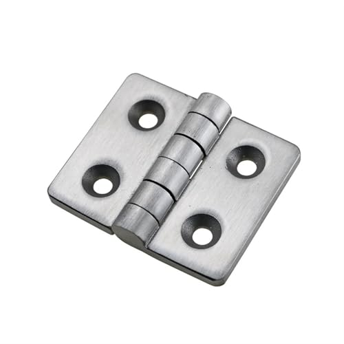 Charnière industrielle inox 304 pour rénover une porte d'atelier - 2