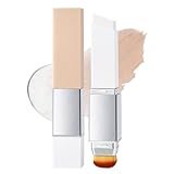 Color Changing Foundation Stick mit Bürste, 2in1 Farbwechselndes Abdeckcreme, Mehrzweck Make Up Concealer, Full Coverage & Leichte Abdeckcreme, Wasserfest & Langlebig Cremestift für Alle Hauttypen