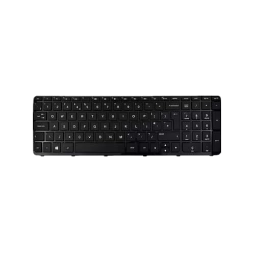 Teclado de Laptop para HP 256 G3 Black UK English Layout pieza de recambio