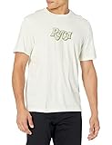 RVCA Men's Spring Short Sleeve T-Shirt, Antique White, M