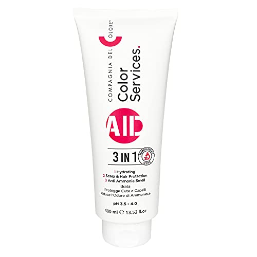 Compagnia Del Colore, Color Services Aid. 3 in 1 pH 3.5-4.0, Crema per Capelli da Abbinare alla Colorazione, Aiuta a Prevenire Irritazioni e Rossori del Cuoio Capelluto, Idrata e Protegge, 400 ml