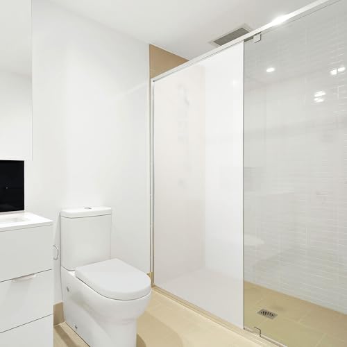 Image of VViViD Frosted Matte Colorful Vinyl Window Tinting Sheets (50 x 5ft, Frosted White)