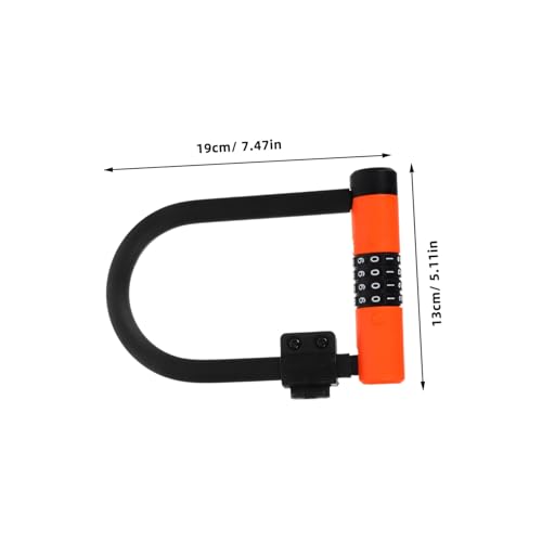 Antivol vélo code combiné sans clé u shape robuste vtt accessoire sécurité vélo électrique