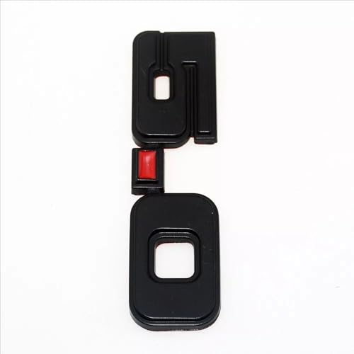 Image of 2Pcs 5.0 Emblems Original Classic Old Style Badge Exterior Performance Trim Decal Compatible with 1979-1993 Mustang (Black)