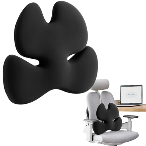 Almohada de Soporte Lumbar para automóvil, cojín Lumbar para automóvil,Cojín de Asiento Lumbar automático | Correctas de Postura de Correas Ajustables para Conductor Largo