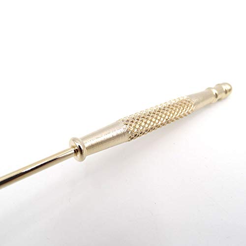 LZYMSZ Candle Snuffer, Upgrade Stainless Steel Candle Stopper, Durable Candle Extinguisher Snuffer with Long Handle for Candle Flame, Scented Candles, Aromatherapy Candles, Jar Candles