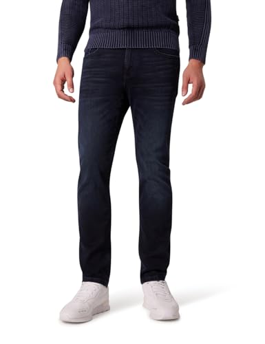 PIONEER AUTHENTIC JEANS Herren Jeans Rando | Männer Hose | Regular Fit | Dark Blue Denim/Washed Washed | Dark Blue Used Whisker 6754 6815 | 38 32