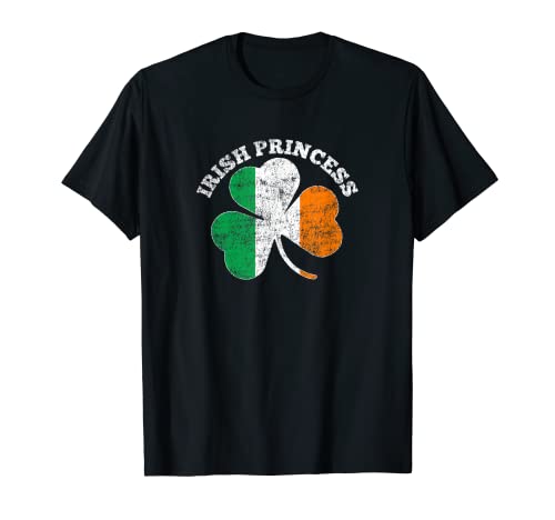 Irish Princess for Girls Women St. Patrick's Day Women Adult T-Shirt