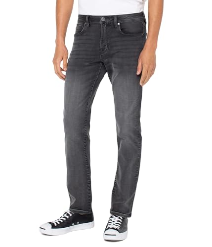 Liverpool Men's Kingston Modern Straight 360 Stretch Denim in Reid