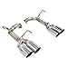 REMARK Remark Axleback Muffler Quad 4in Stainless Double Tips Compatible with 2015-19 Subaru WRX/Sti