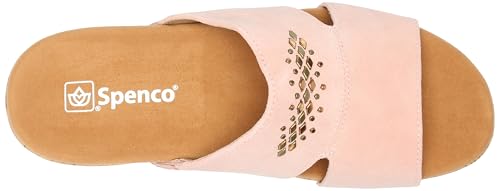 Sandales compensées Passport Spenco pour femme en Nuage de corail pointure 40.5