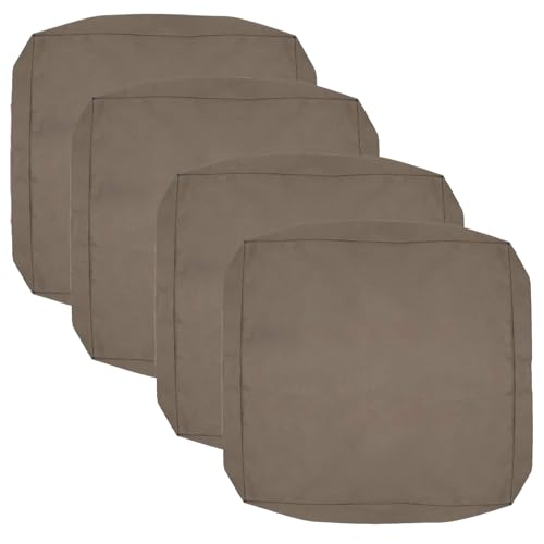 FLYMEI Patio Cushion Covers 24x24x4 Waterproof Outdoor Cushion Cover Replacement