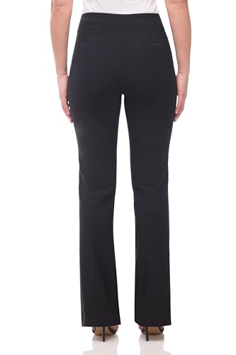 Women's Pull-On Stretchy and Dressy Boot Cut Career Pant3