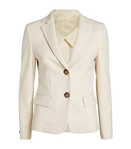 Blazer femme à bouton unique et revers cranté veste costume Noël
