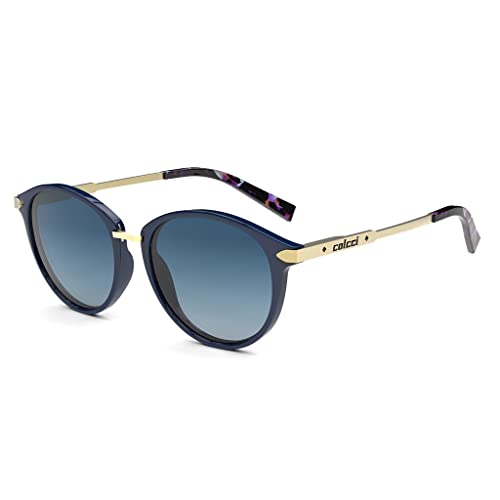 ÓCULOS DE SOL COLCCI LIZA AZUL MARINHO BRILHO L.AZUL DEGRADÊ