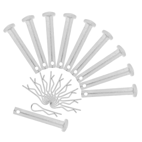 Zerodeko 10ensembles Goupilles De Retenue à Ressort Pour Échafaudage Goupilles De Verrouillage Pour Fixation Échafaudage