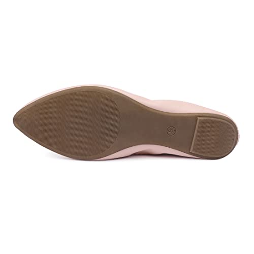 Image of Women's Ballet Flat Slip On Flats - Classic Casual Dress Shoes, Foldable Portable Travel Ballet Walking Shoes