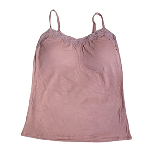 Blusinha Alcinha Rosé Com Renda Feminina Regata