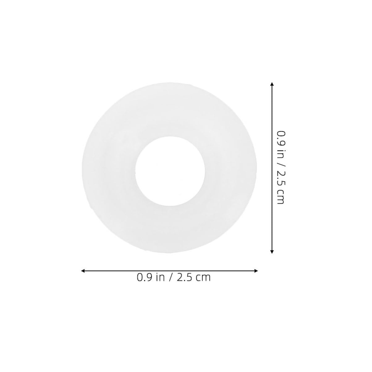 VALICLUD 20pcs Airtight Seal for Home Brew Beer Soda Leakproof Replacement Stopper for Swing Top Bottles