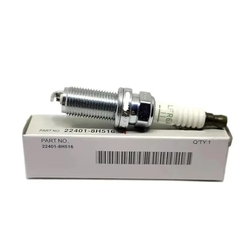 Bougie d'allumage LFR6A11 résout les démarrages difficiles | Pack 4 pièces 22401-8H516 3672