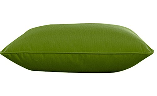 Image of QILLOWAY Outdoor /Indoor Deep Seat Cushions for Patio Furniture, All WeatherLawn Chair Cushion 24 x 24 inch 1 Set(Green)