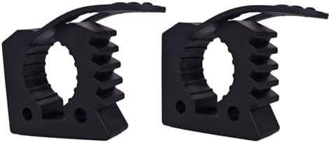 2PCS Shovel mount,Quick Release Rubber Clamp 1''to1-1/3