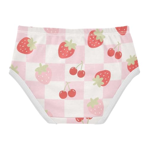 GuoChe Cotton Panties Underwear Soft Touch Organic Underwear for Toddler Girls in Sizes 2T,3T, 4T, 5T, 6Y and 8Y2