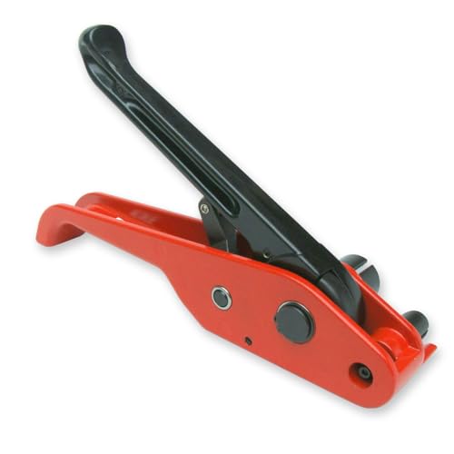 Foto von Bandspanner für Umreifungsband 9 12 13 16 und 19 mm, Umreifungsgerät, Spanngerät