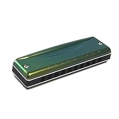 Harmonica C – 20 diatonic harmonica 10 trous harpe de blues C Olive Green instrument professionnel C20 - Les Beatles, Paul McCartney, John Lennon, RIngo Starr, George Harrison Harmonica C - 20 diatonic harmonica 10 trous harpe de blues C Olive Green instrument professionnel C20 – Image 3