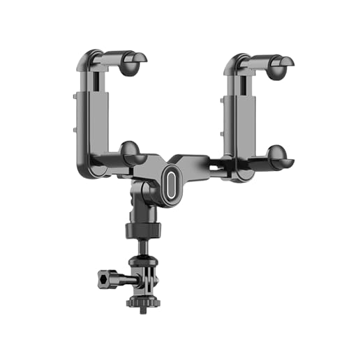 carotoe Support de rétroviseur de voiture pour caméra d'action réglable à 360 degrés avec technologie anti-secousses