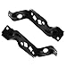 Bumper Brackets Set Front Driver & Passenger Side Compatible with 2011-2016 Ford F-250, F-350, F-450, F-550 Replacement BC3Z17754B, BC3Z17755B