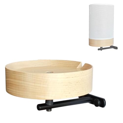 Soporte de pared para altavoz de madera real acabado pintura duradera para Sonos Era 100