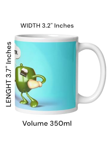Image of Better Gift Flowers I Am Better Coffee Tea Fight Mug, Round Shaped Multicolor Themed Coffee Mugs, Mug for Gifting, Gifting Items for Family, Friends & Closed Ones