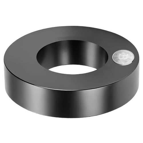 Ringmagnet, großer Ferritring Ø 120 x 60 x 20 mm Ferrit Ringmagnet mit Loch, Magnetring strapazierfähig Ringmagnete Magnet Scheibe mit Loch Ring für Industrie, DIY, Basteln, Wissenschaftsprojekte