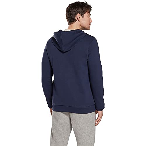 Chaqueta Reebok Identity Fleece para hombre sudadera con cremallera gris 3