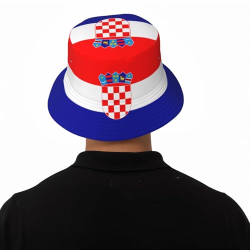 Sombrero Bucket con bandera para sol unisex miniatura 7