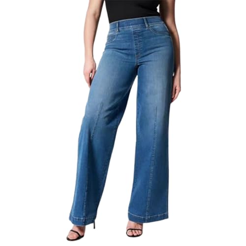Jean ample haut de gamme en denim extensible durable taille XL