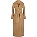 Produktbild U/A Frauen Übergröße Herbst Winter Cassic Einfache Wolle Maxi Lange Mantel Weibliche Robe Outerwear Gr. Large, camel