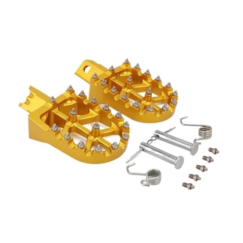 Plaque Pied Repose-pieds Universels CNC pour éliminer la glisse des bottes sur Pit Bike