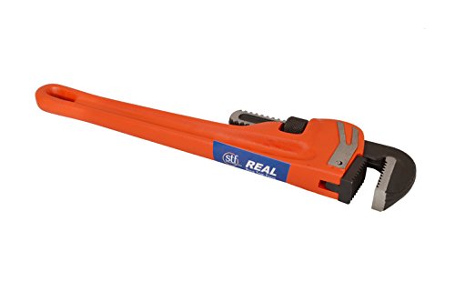 Real Heavy Rigid 14 Inch Pipe Jaw C Shaped Wrench For All Purposes