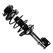 Detroit Axle - 4pc Front Struts Sway Bars for 2004 2005 Subaru Forester, 2 Struts with Coil Springs 2 Sway Bar End Links Replacement Suspension Kit