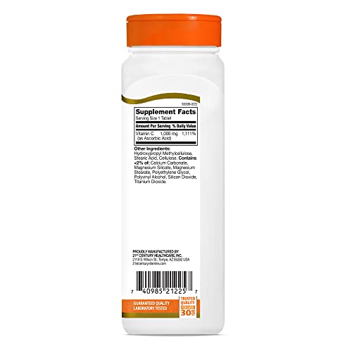 21St Century C 1000 Mg Prolonged Release Tablets 110 Count (Pack Of 3) #TOP5