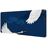 Grand tapis de souris : 40 x 89,5 cm, la grande taille vous offre suffisamment d'espace pour s'adapter à votre souris, clavier, ordinateur portable et autres articles de bureau. Parfait pour ceux qui sont gênés par le fait de devoir constamment déplacer la souris et la ramasser et la remplacer.