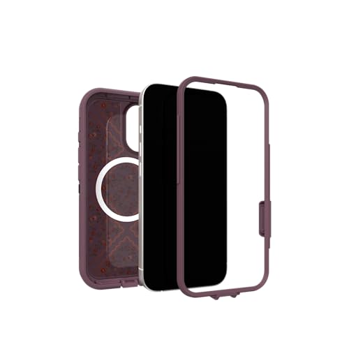 Image of OtterBox iPhone 17 Defender Series Pro XT Clear Case - Dusk Reverie - Purple - Tough, Rugged & Durable iPhone Case, Snaps on MagSafe