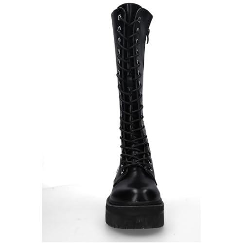 Dockers by Gerli Kinder Klassische Stiefeletten, Jungen,Mädchen Stiefeletten,Wechselfußbett,warm gefüttert,schwarz,38 EU