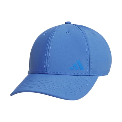 adidas Women's Backless Ponytail Hat – Open Back Baseball Cap, Ray Blue/3, OSFA