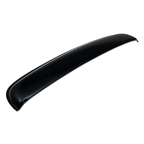 Tlaps 7422454778725 38" / 980Mm Universal Dark Smoke Sunroof Visor Moonroof Wind Deflector Shade Guard #TOP14