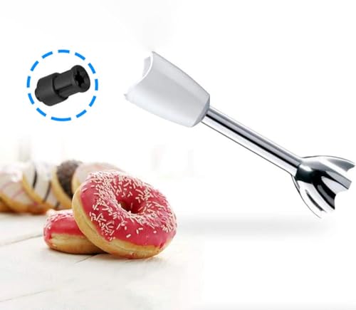 Anakel Home Motor Coupling for Hand Blender with Braun 4191 Blender Motor Coupling Clutch Compatible with Braun Multiquick 5 and 7 and Minipimer, Black