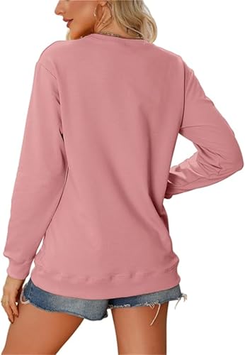 Be A Goldfish Sweatshirt for Women Loose Fit Long Sleeve Crewneck Pullover Fish Graphic Casual Tops3